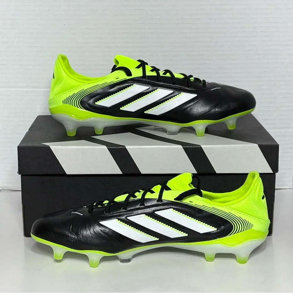 Men’s Adidas Copa Pure 3 Elite FG Leather Soccer Boots Cleats JH6304 size 9 10.5